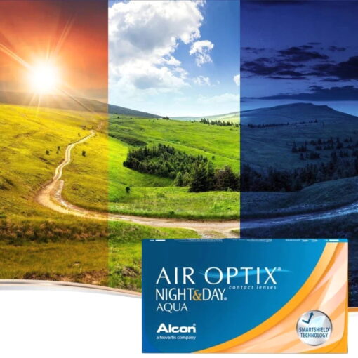 Alcon Air Optix Night &Amp; Day Aqua Contact Lenses