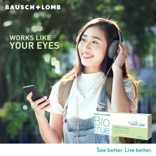 Bausch + Lomb Biotrue Oneday Daily Disposable Lenses