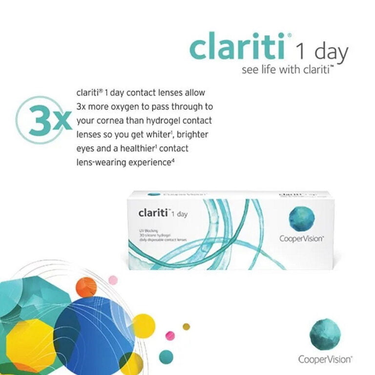 Coopervision Clariti 1 Day Daily Disposable Contact Lenses 1100