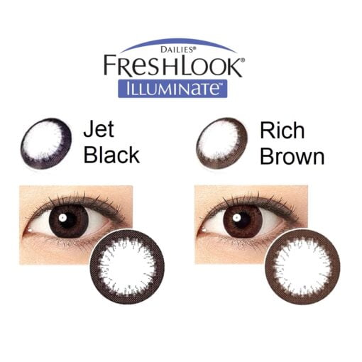 Alcon Freshlook 1Day Illuminate Daily Cosmetic Lenses
