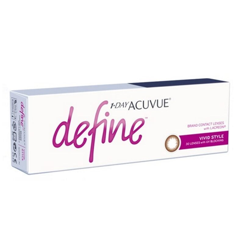 1 Day Acuvue Define Brand Contact Lenses With Lacreon