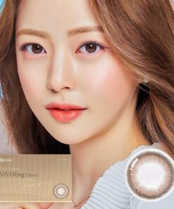 Olens Monthly Vivi Ring Choco Coloured Cosmetic Lenses