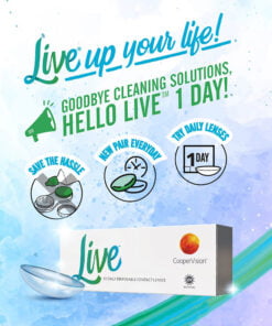 Coopervision Live 1-Day Lenses