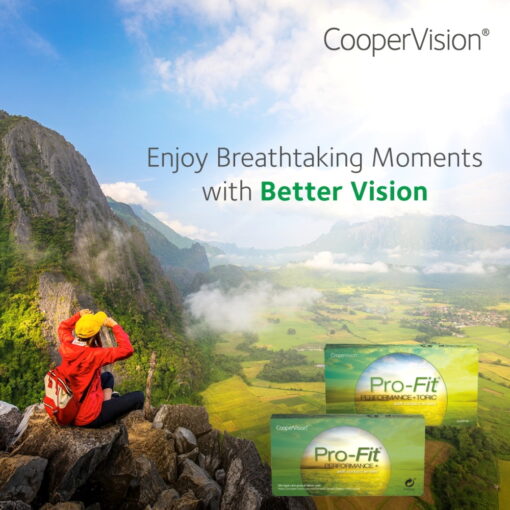 Coopervision Pro-Fit Performance Toric Monthly Disposable Contact Lenses
