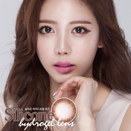 Geolica Eyevelyn Brown Silicone Hydrogel Colored Lenses