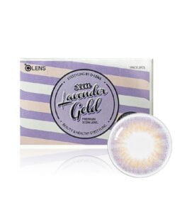 Lavender Gold Premium Contact Lens