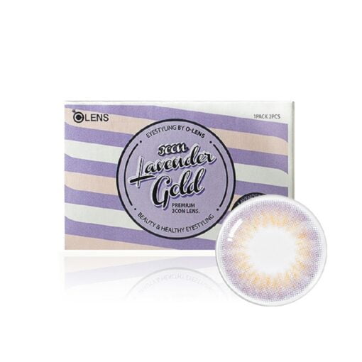 Lavender Gold Premium Contact Lens