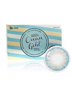 Olens Ocean Gold 3Con Monthly Colour Contact Lenses