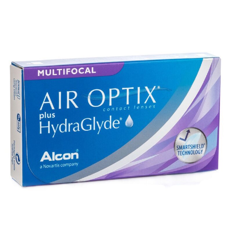 Air Optix Plus Hydraglyde Multifocal monthly contact lenses