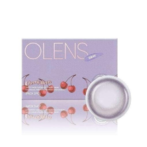 Olens Cherry Moon Gray Coloured Contact Lenses