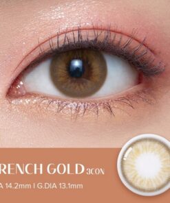 Olens 1Day French Gold 3Con Hazel Daily Coloured Lenses