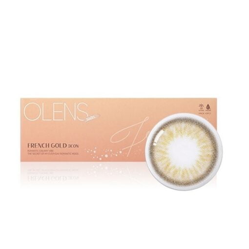 Olens 1Day French Gold 3Con Hazel Daily Coloured Lenses