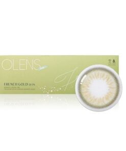 Olens 1Day French Gold 3Con Olive Daily Coloured Lenses
