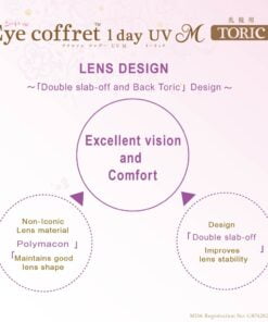 Seed 1Day Eye Coffret Toric Is A Japan-Made Daily Colored Lenses