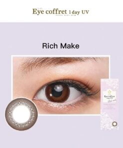 Seed Eye Coffret 1Day Uv Coloured Contact Lenses Rich Make Made In Japan