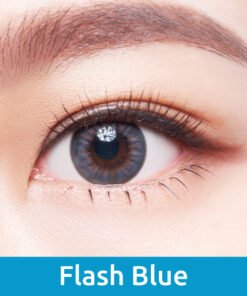 Miacare Monthly Flash Blue Monthly Coloured Contact Lenses