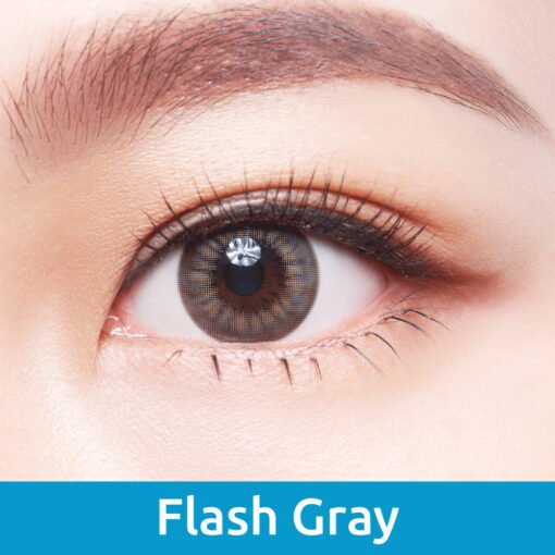 Miacare Monthly Flash Gray Monthly Coloured Contact Lenses