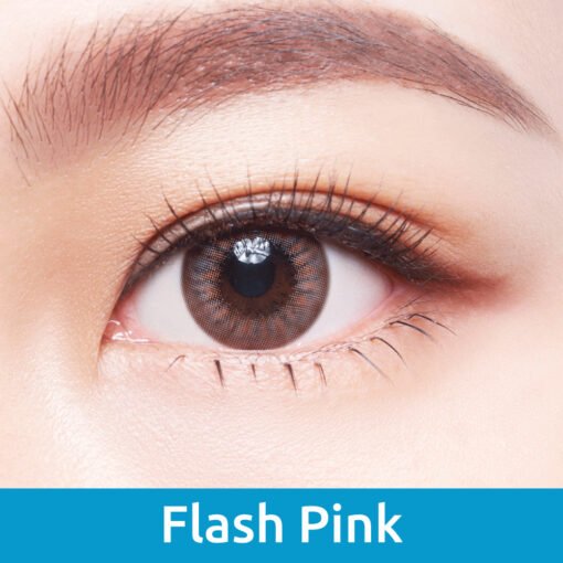 Miacare Monthly Flash Pink Monthly Coloured Contact Lenses