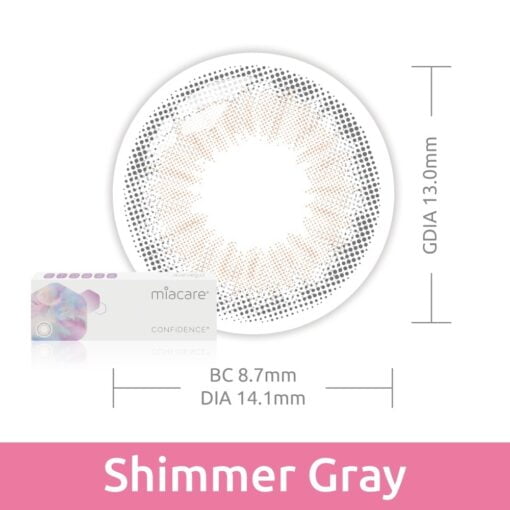Miacare Shimmer Gray Daily