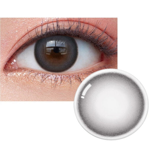 Olens Mood Night Mood Gray Monthly Colored Contact Lenses From Korea