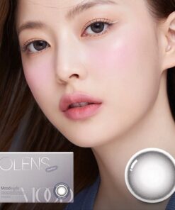 Olens Mood Night Mood Gray Monthly Coloured Contact Lenses From Korea