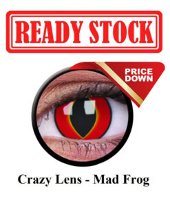 Crazy Lenses for Halloween mad frog