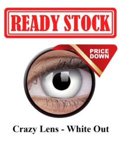 Crazy Lenses for Halloween white out