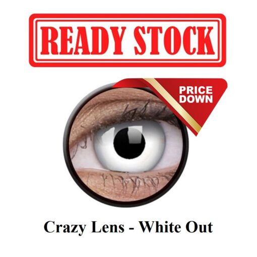 Crazy Lenses for Halloween white out