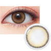 Olens Vivi Ring Beige coloured monthly contact lenses from Korea