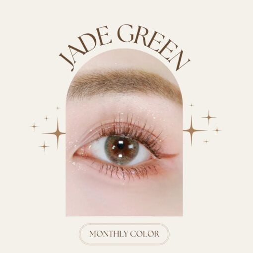 Seed Monthly Color Lens Jade Green