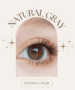 Seed Monthly Colour Lens Natural Gray