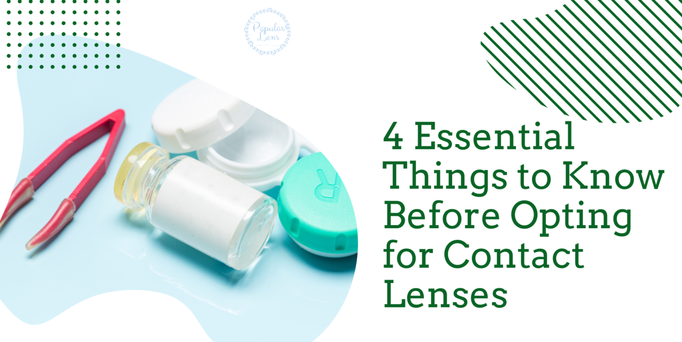 Essential Things, Contact Lens, Lifestyle, Contact Lens Tips