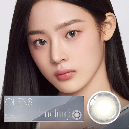 Olens 1Day Ending Gray Daily Coloured Contact Lenses