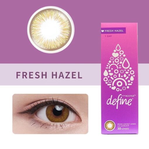 1DAY ACUVUE Define Fresh Hazel