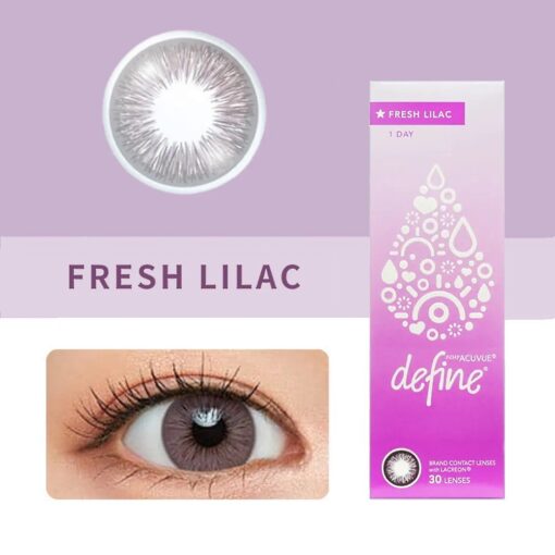 Acuvue 1-Day Define Fresh Lilac