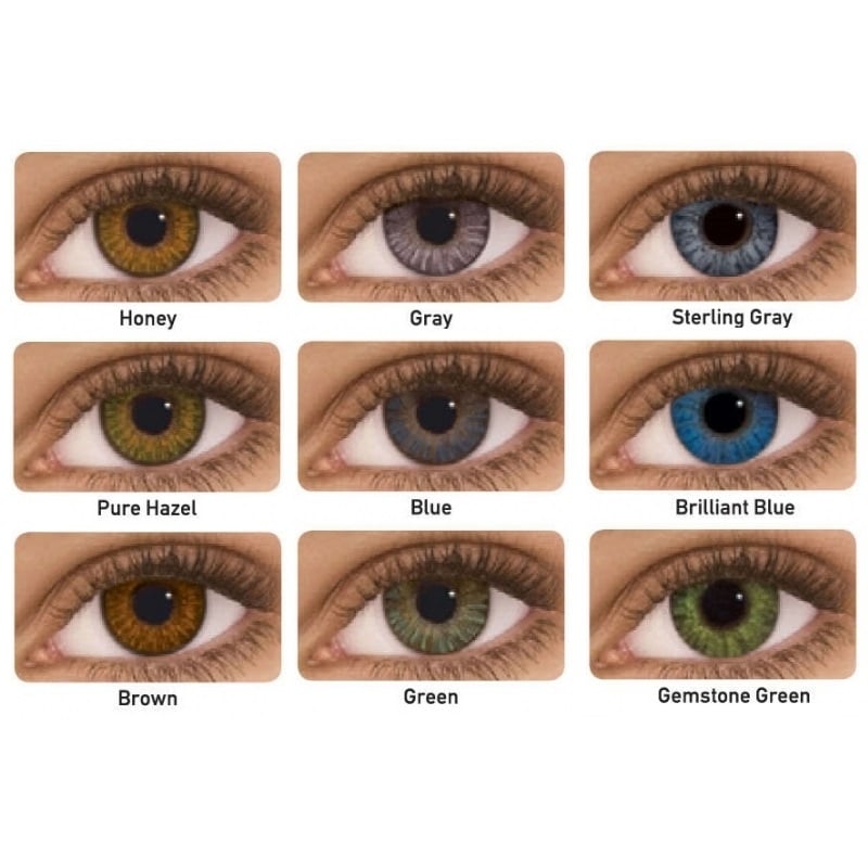 air optix colors green on brown eyes