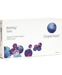 CooperVision Biofinity Toric astigmatism lens